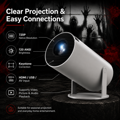 Scary Halloween Projector