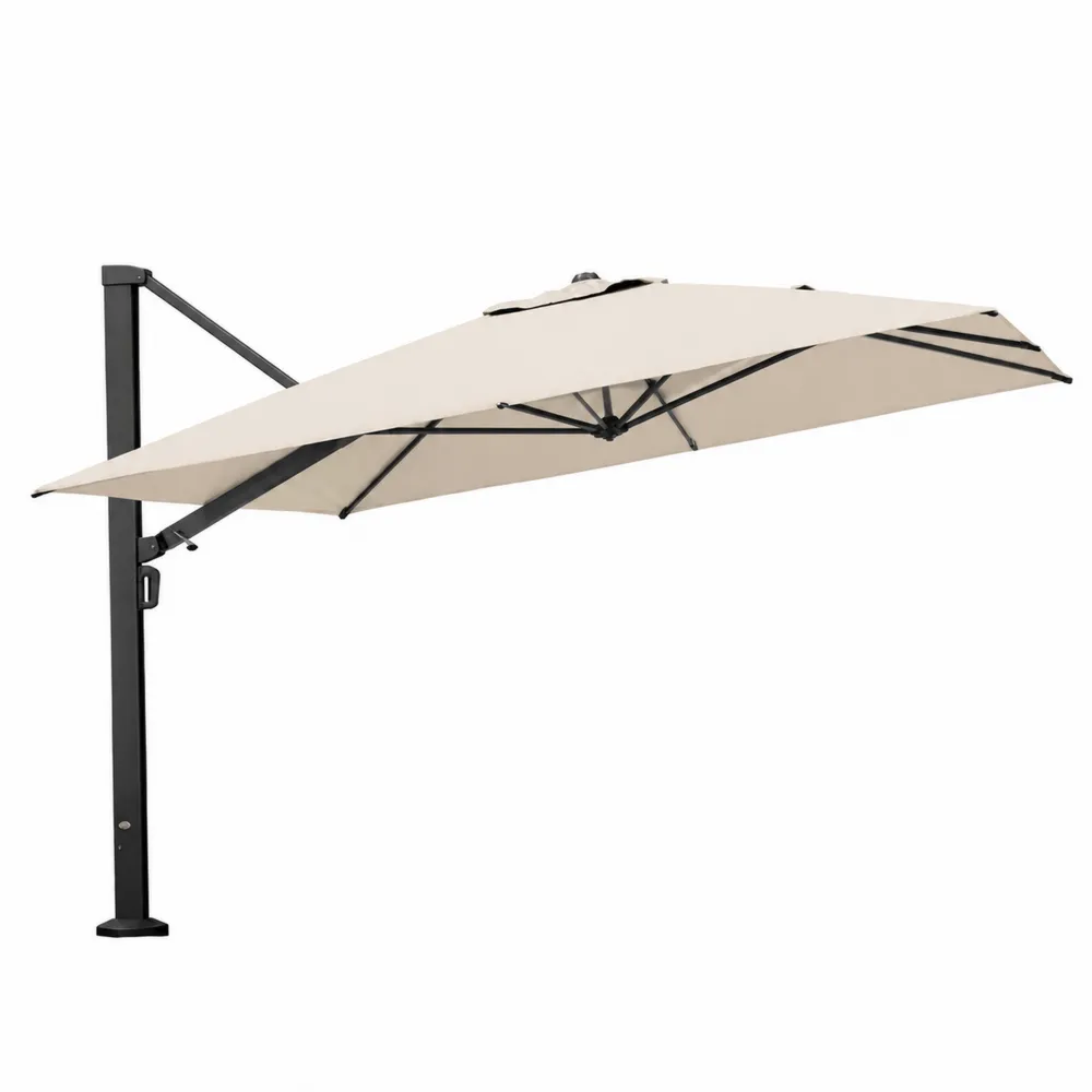 Ombrellone in metallo e poliestere beige 3m