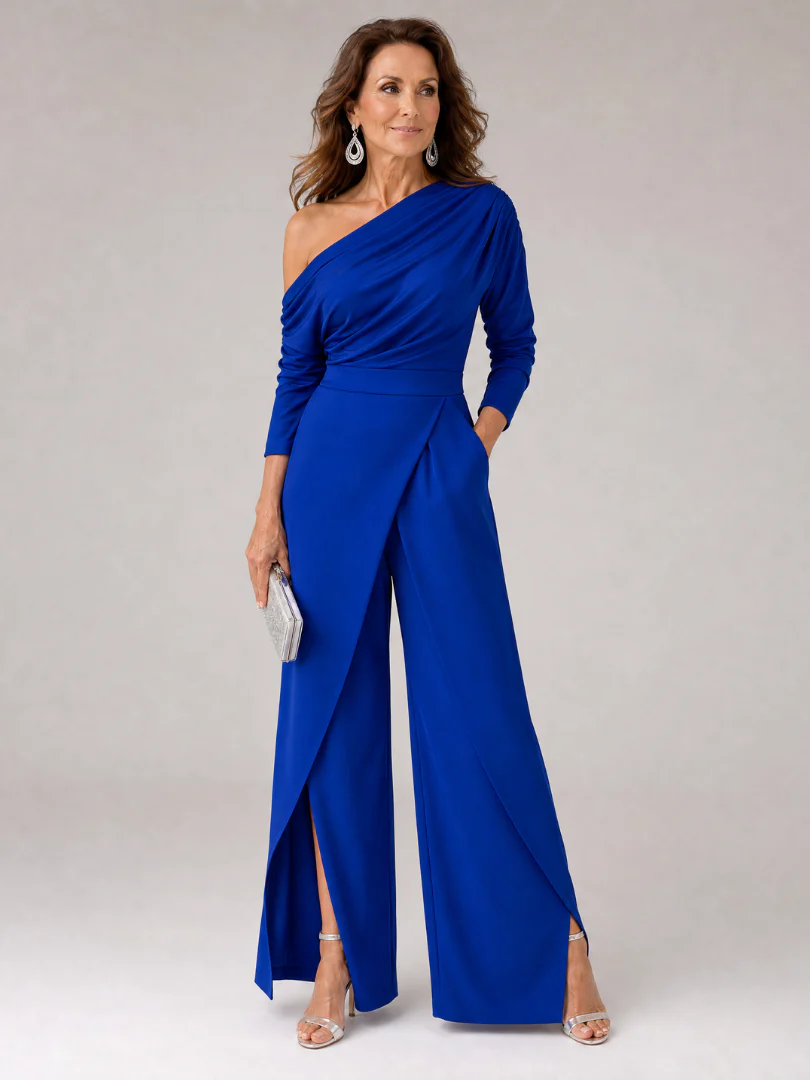 ⏳Time-Limited Special⏰Women's Elegant One-Shoulder Jumpsuit