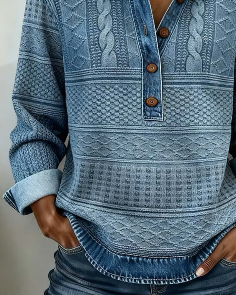 Orlissey - Textured Button-Up Shirt