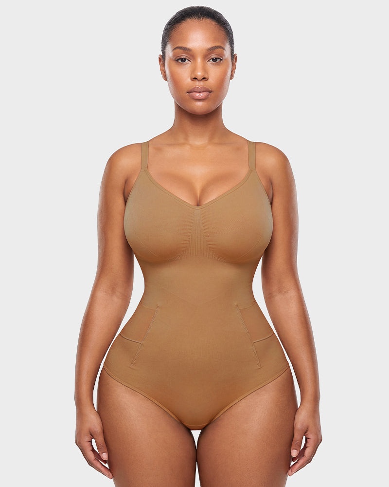 Easyslide Deep V Camisole Bodysuit Shapewear