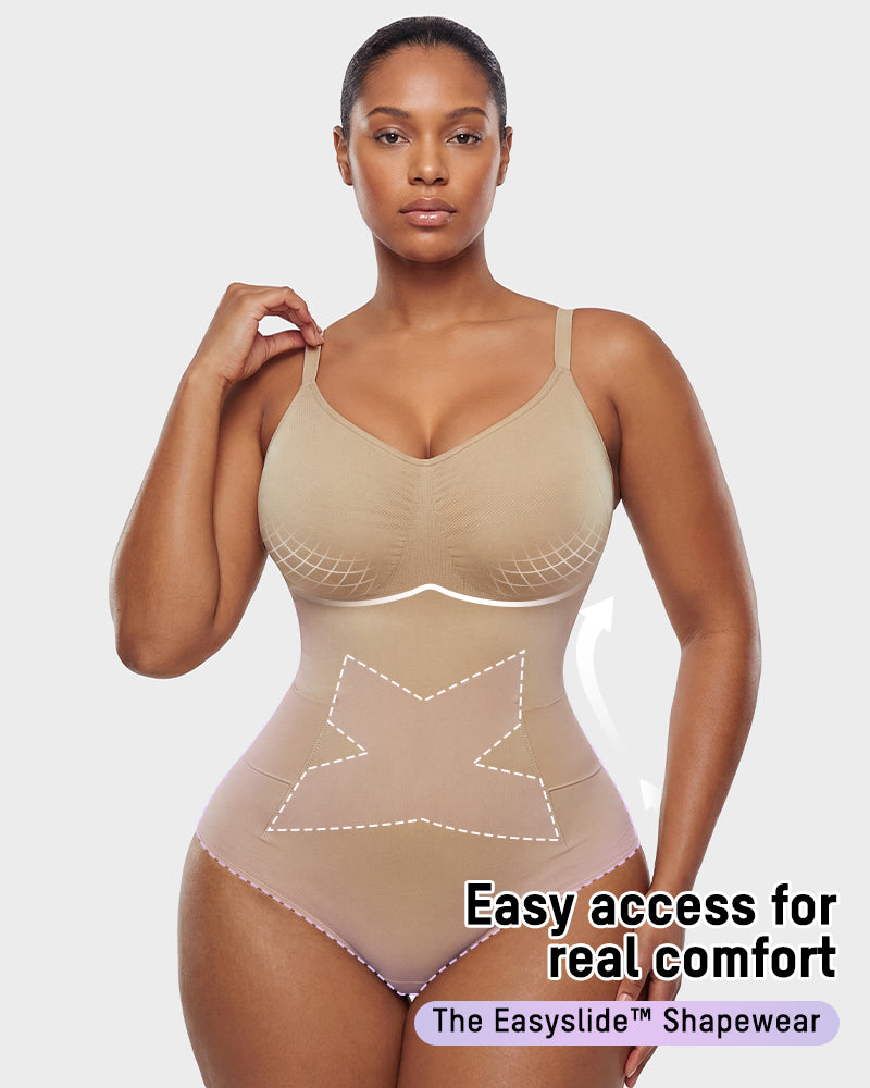 Easyslide Deep V Camisole Bodysuit Shapewear