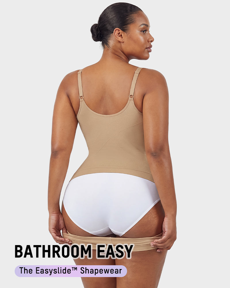 Easyslide Deep V Camisole Bodysuit Shapewear