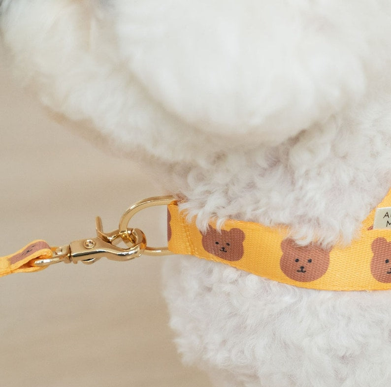 Harnais sans traction imprimé ours pour chien