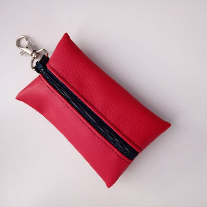 Porte-sac à crottes pour chien sac à déjections compact