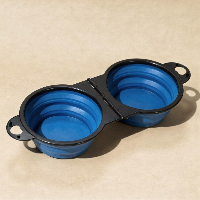 Gamelle pliable portable extérieure pour chiens et chats, bol d’eau