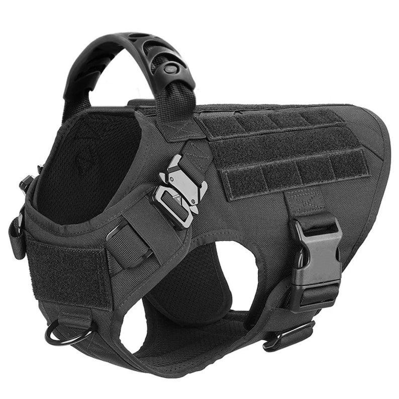 Harnais militaire tactique pour chiens de grande et moyenne taille, gilet de dressage pour berger allemand et malinois, chasse, accessoires d'extérieur pour chiens