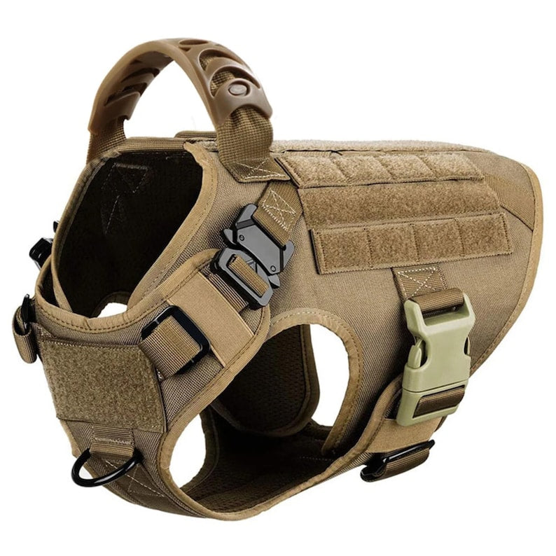 Harnais militaire tactique pour chiens de grande et moyenne taille, gilet de dressage pour berger allemand et malinois, chasse, accessoires d'extérieur pour chiens