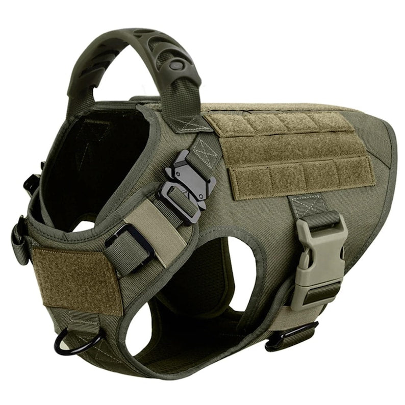 Harnais militaire tactique pour chiens de grande et moyenne taille, gilet de dressage pour berger allemand et malinois, chasse, accessoires d'extérieur pour chiens