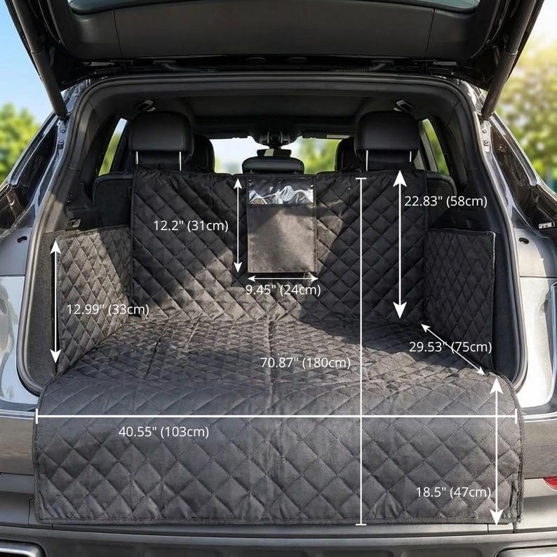 Siège d'auto pour animal SUV housse imperméable antidérapante