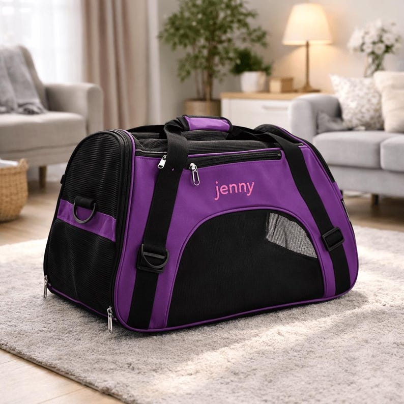 Sac de voyage pour animal souple respirant pour chats et petits chiens