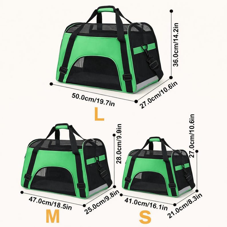 Sac de voyage pour animal souple respirant pour chats et petits chiens