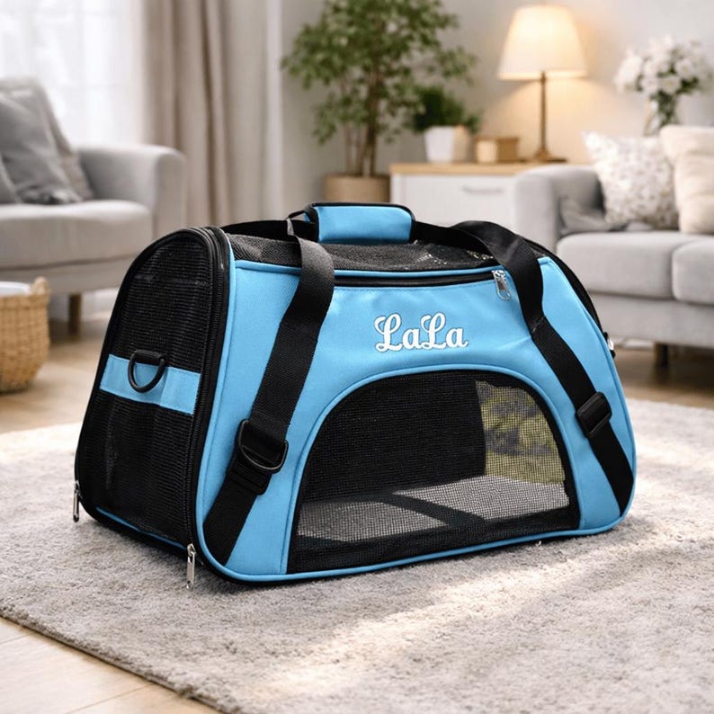 Sac de voyage pour animal souple respirant pour chats et petits chiens