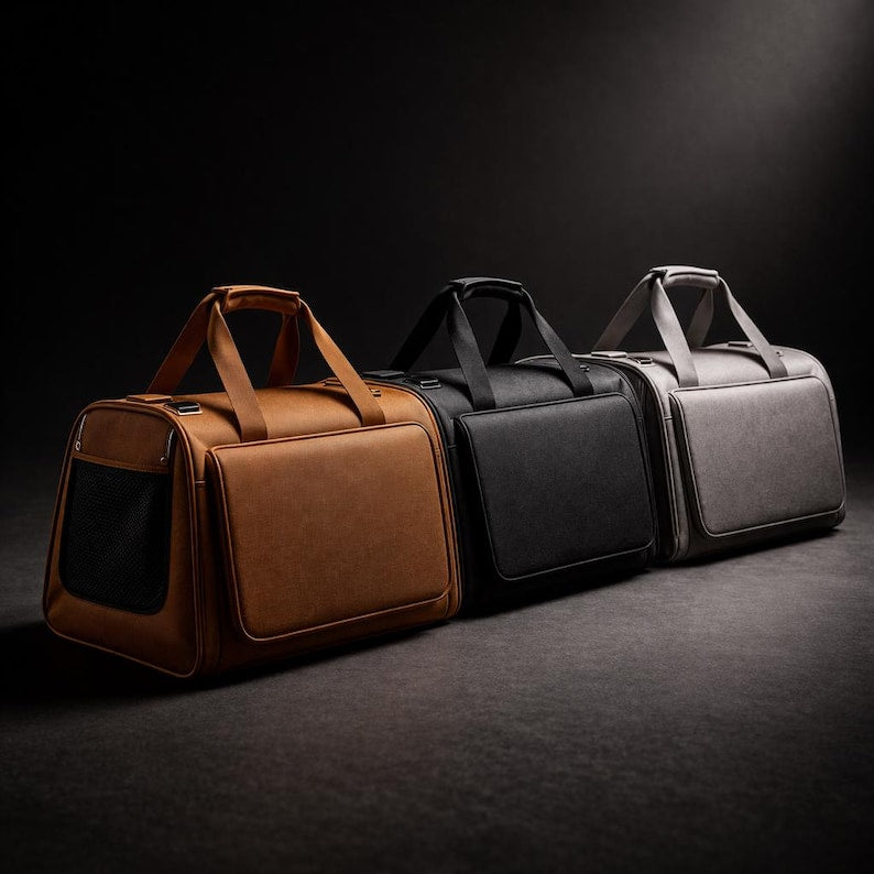 Sac de voyage pour animal Oxford premium pour chats et petits chiens