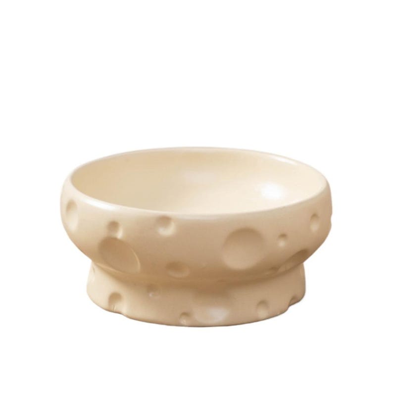 Gamelle pour animal en céramique fromage antidérapante pour chat et chien
