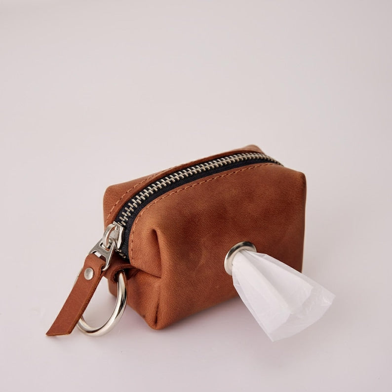 Porte-sac à crottes pour chien accessoire de promenade utile