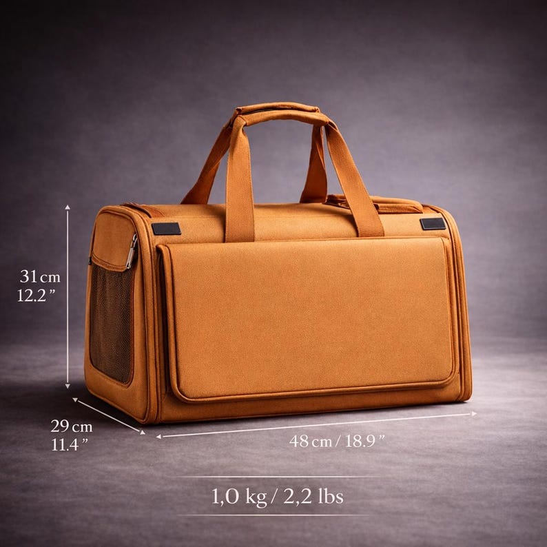 Sac de voyage pour animal Oxford premium pour chats et petits chiens