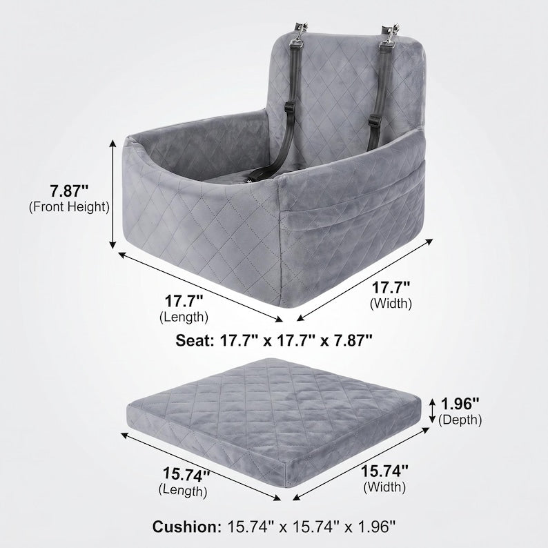 Siège d'auto pour animal canapé sac de transport pour chiot et chat