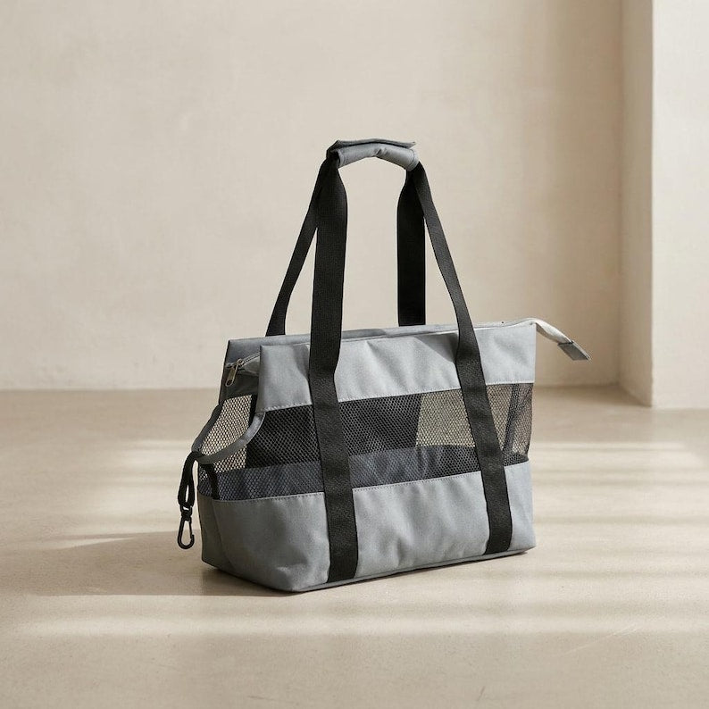Sac de voyage pour animal Oxford résistant à l’eau avec clip de sécurité
