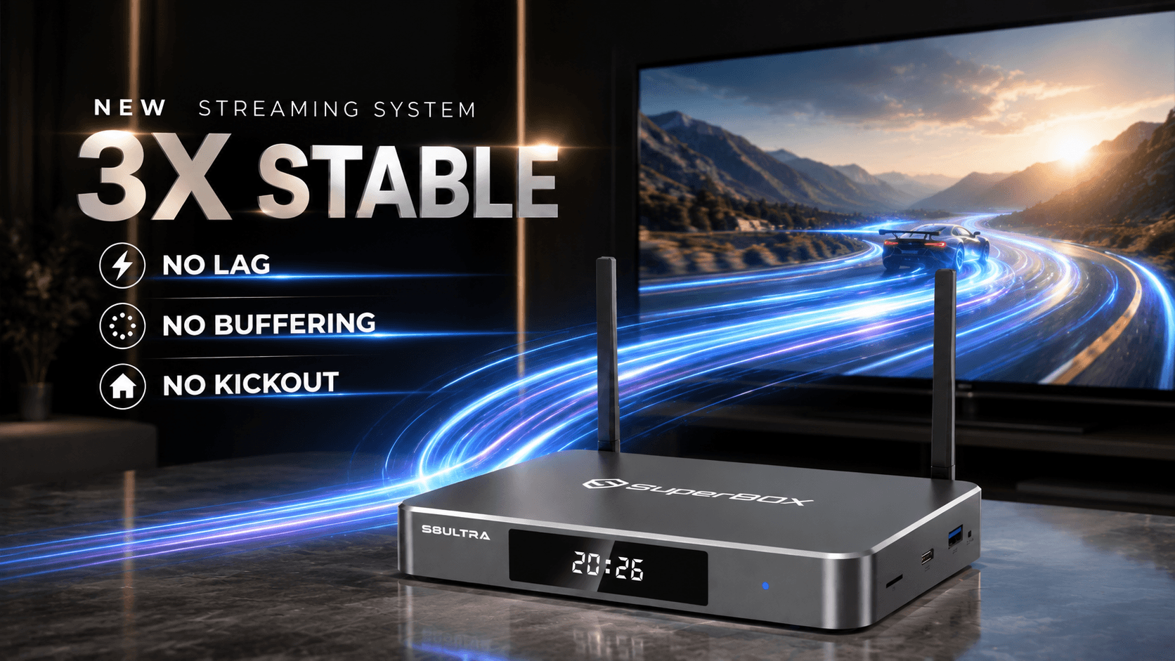 superbox s8 ultra new streaming system