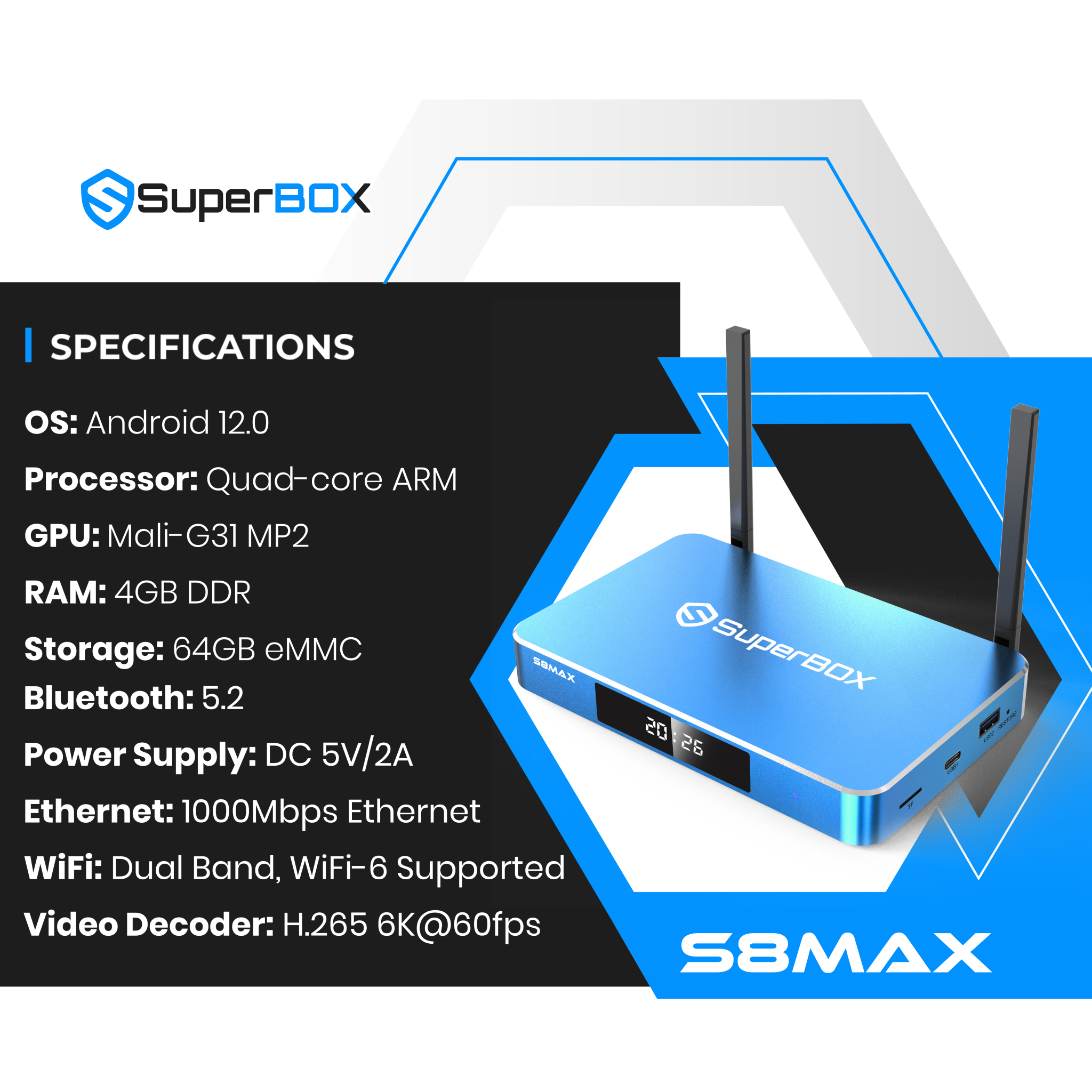 SuperBOX S8 MAX (Luxury edition)