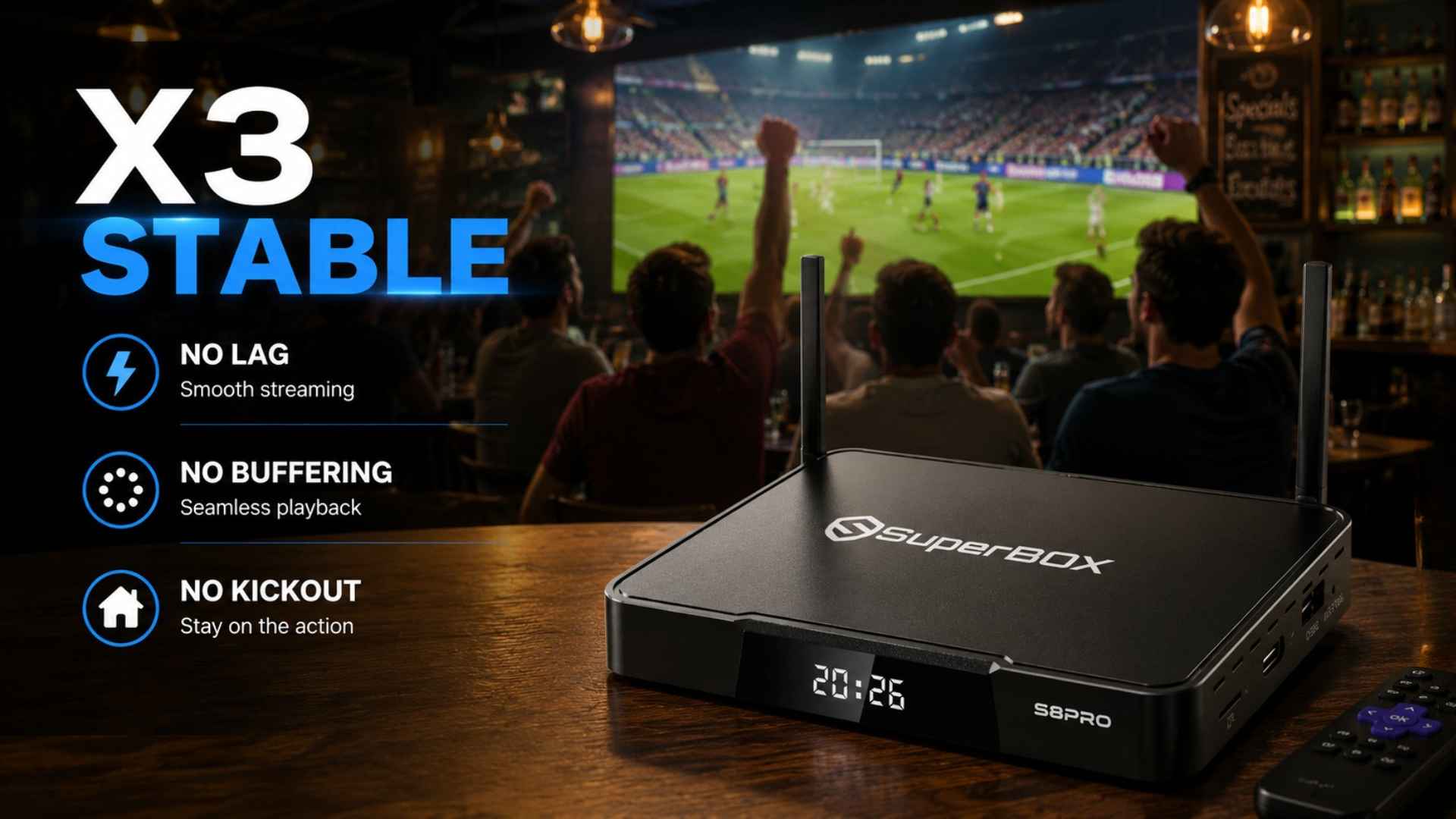 superbox s8 pro new streaming system