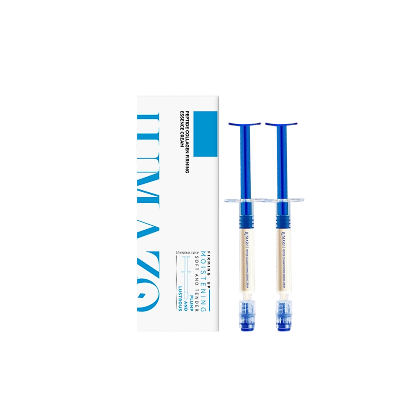 LUMAZO Peptide Collagen Firming Cream – 2-Pack, Helps Smooth Wrinkles & Support Skin Elasticity, Anti-Aging Moisturizer