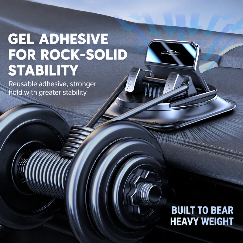 Car center console phone holder, anti-slip car phone holder, dashboard phone support bracket, navigation bracket