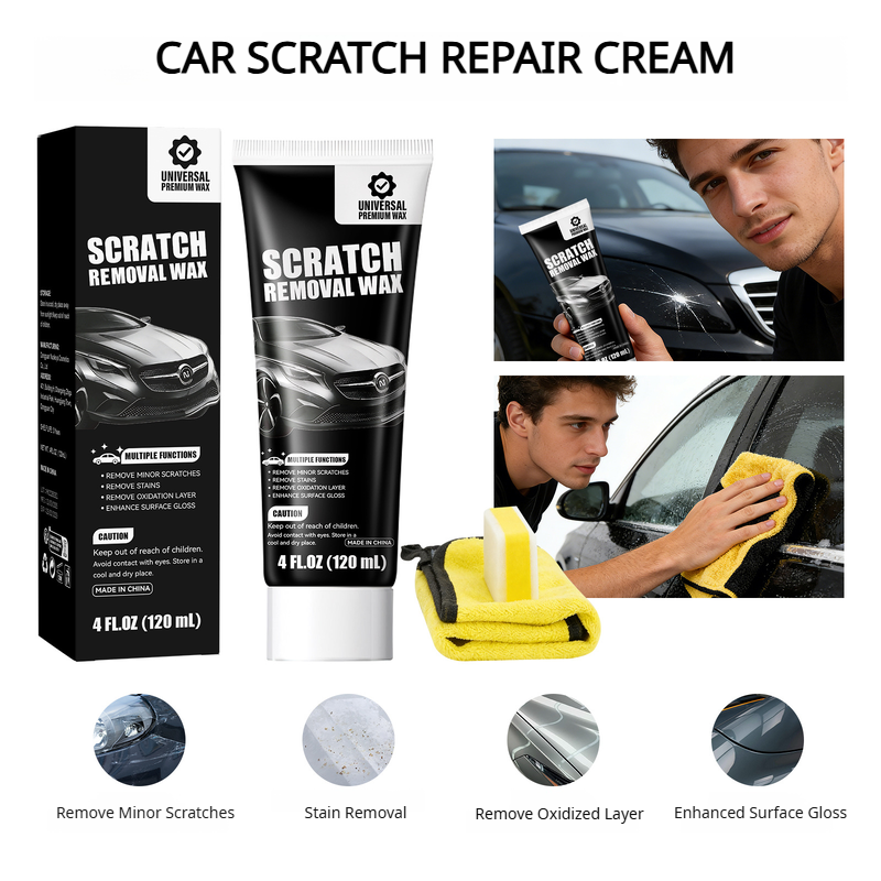 Pack of 2 Automotive coating spray glass brightening stain remover polishing multi-functional refurbishing polish repair