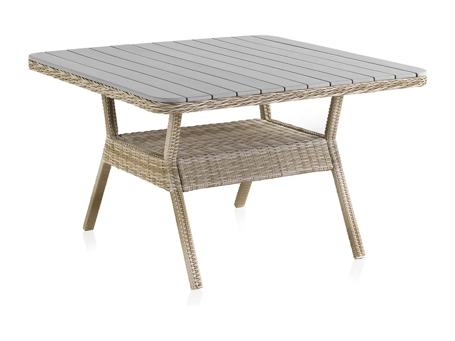 Moderner Gartentisch mit witterungsbeständiger Tischplatte-decororise