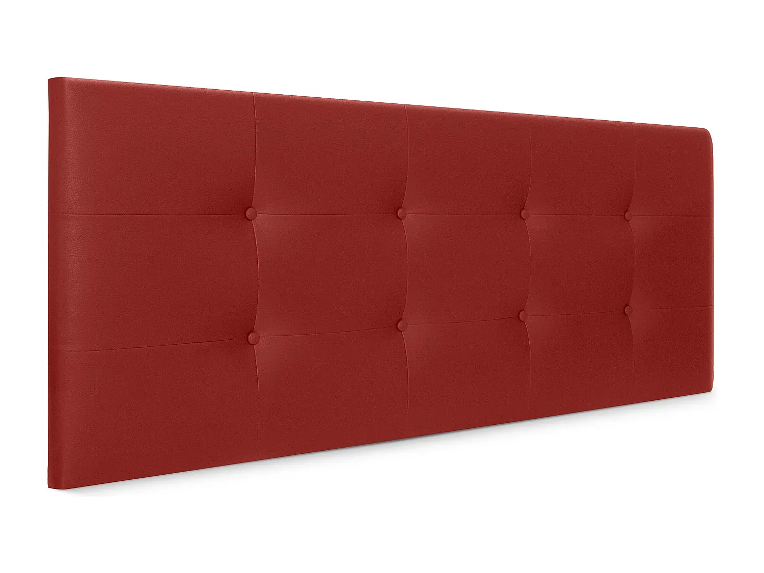 Gepolstertes Kopfteil Kunstleder 135 x 60 cm für Betten-decororise