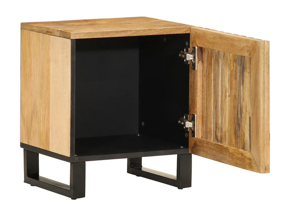 Nachttisch aus Mangoholz 40x34x46 cm-decororise