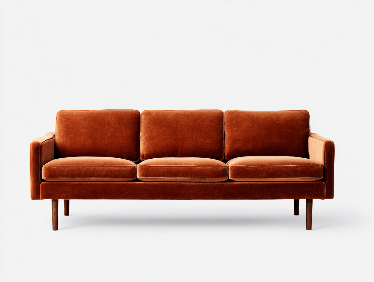 Canapé3places-velours-210x85x78cm-orange-stylecontemporain-Haviaiadwell