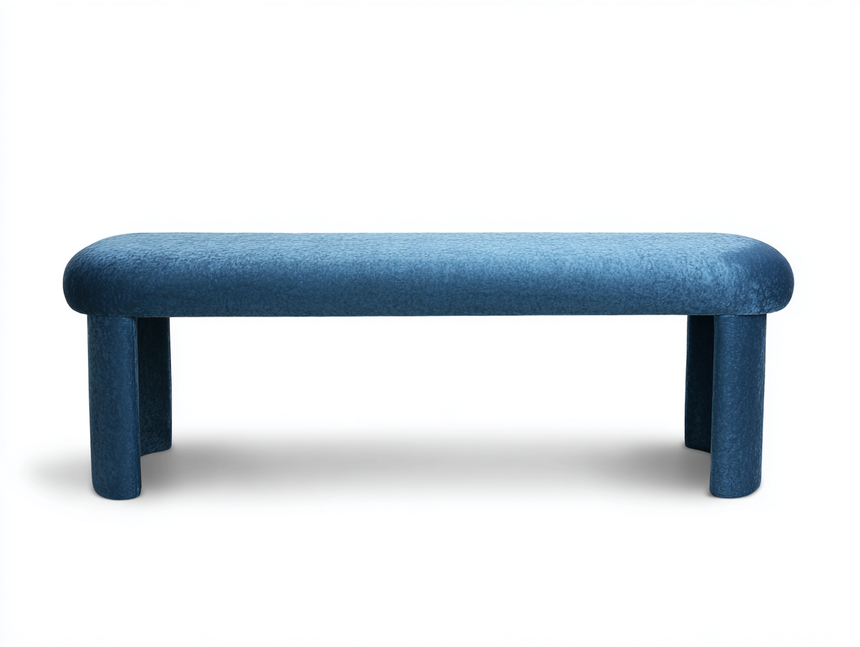 Banc-tissu-150x40x45cm-bleu-designminimaliste-Haviaiadwell