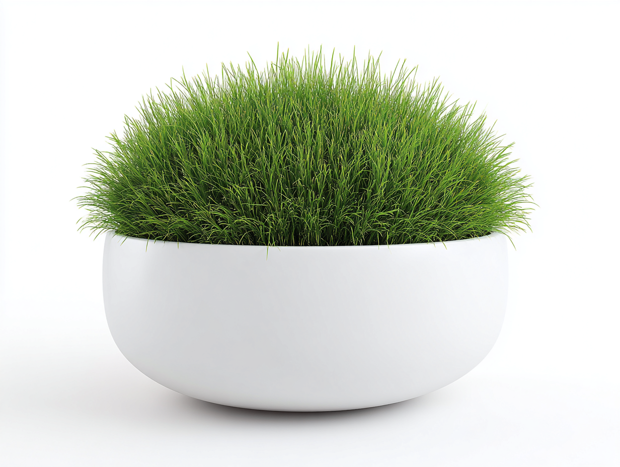 Pot de fleurs-plastique-50x50x25cm-blanc-stylerondextérieur-Lizovahome