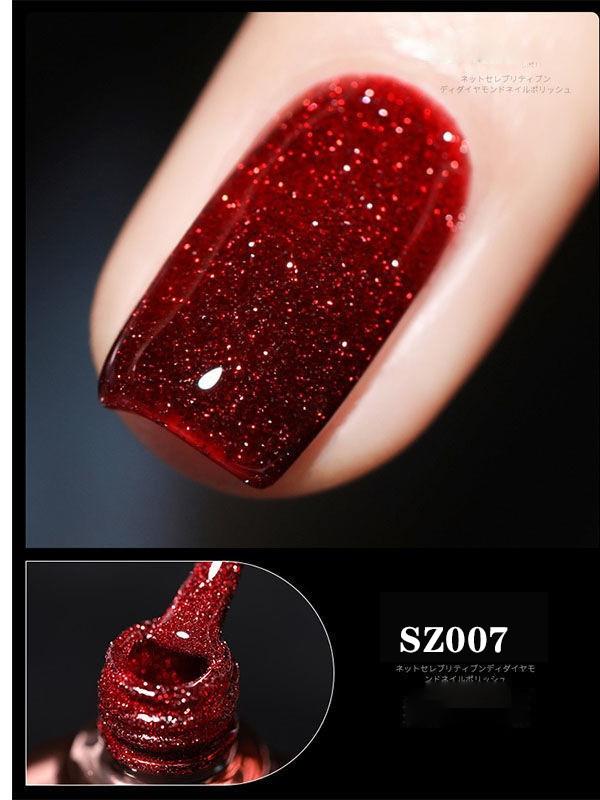 🔥Last Day 70% OFF - High Density Glitter Nail Gel Polish