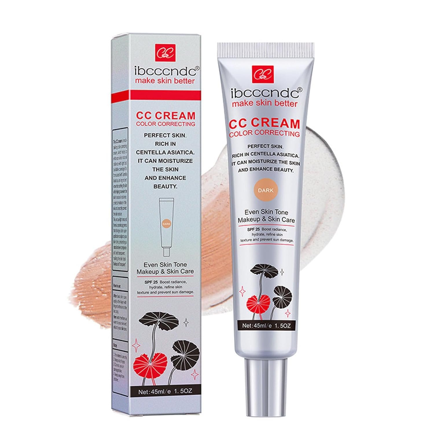 💖 Achieve Effortless Radiance✨Hydrating CC Cream Foundation with Centella Asiatica