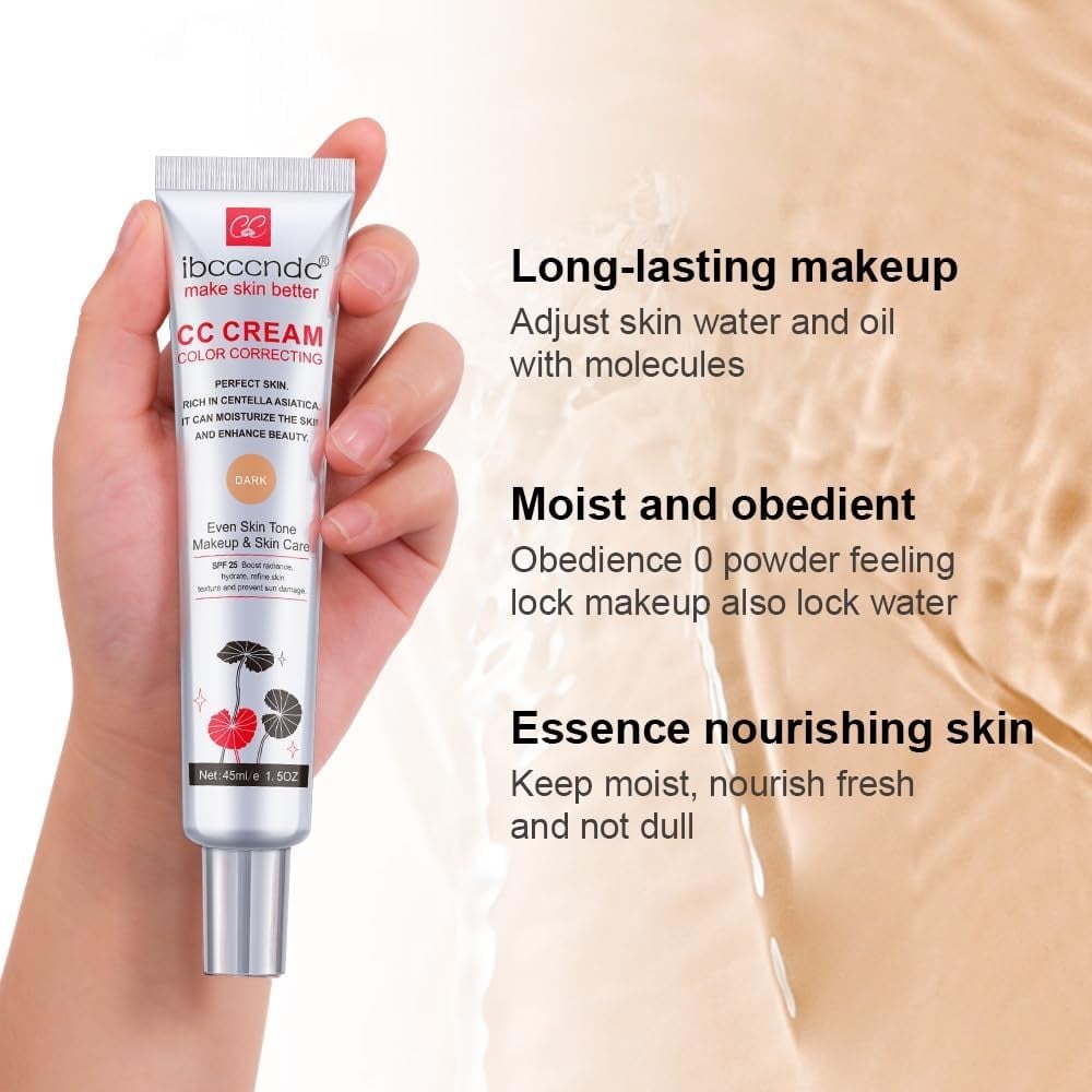 💖 Achieve Effortless Radiance✨Hydrating CC Cream Foundation with Centella Asiatica
