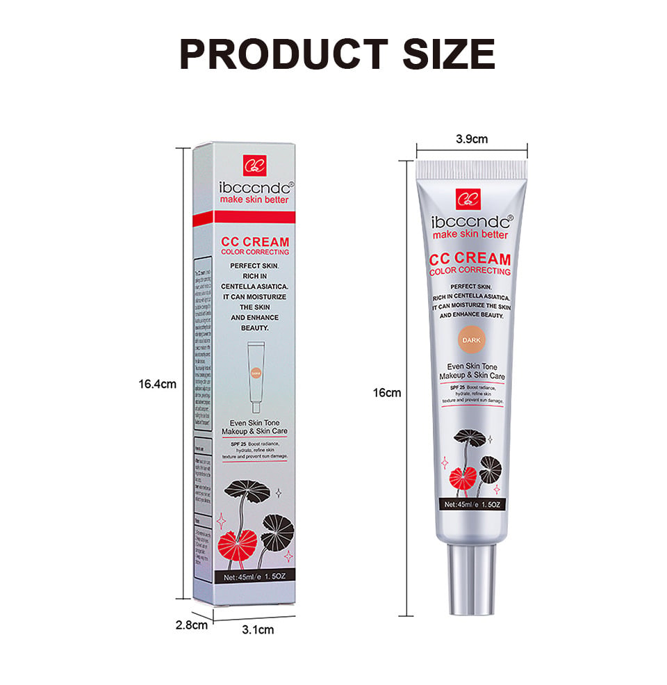 💖 Achieve Effortless Radiance✨Hydrating CC Cream Foundation with Centella Asiatica