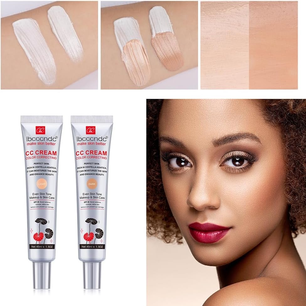 💖 Achieve Effortless Radiance✨Hydrating CC Cream Foundation with Centella Asiatica