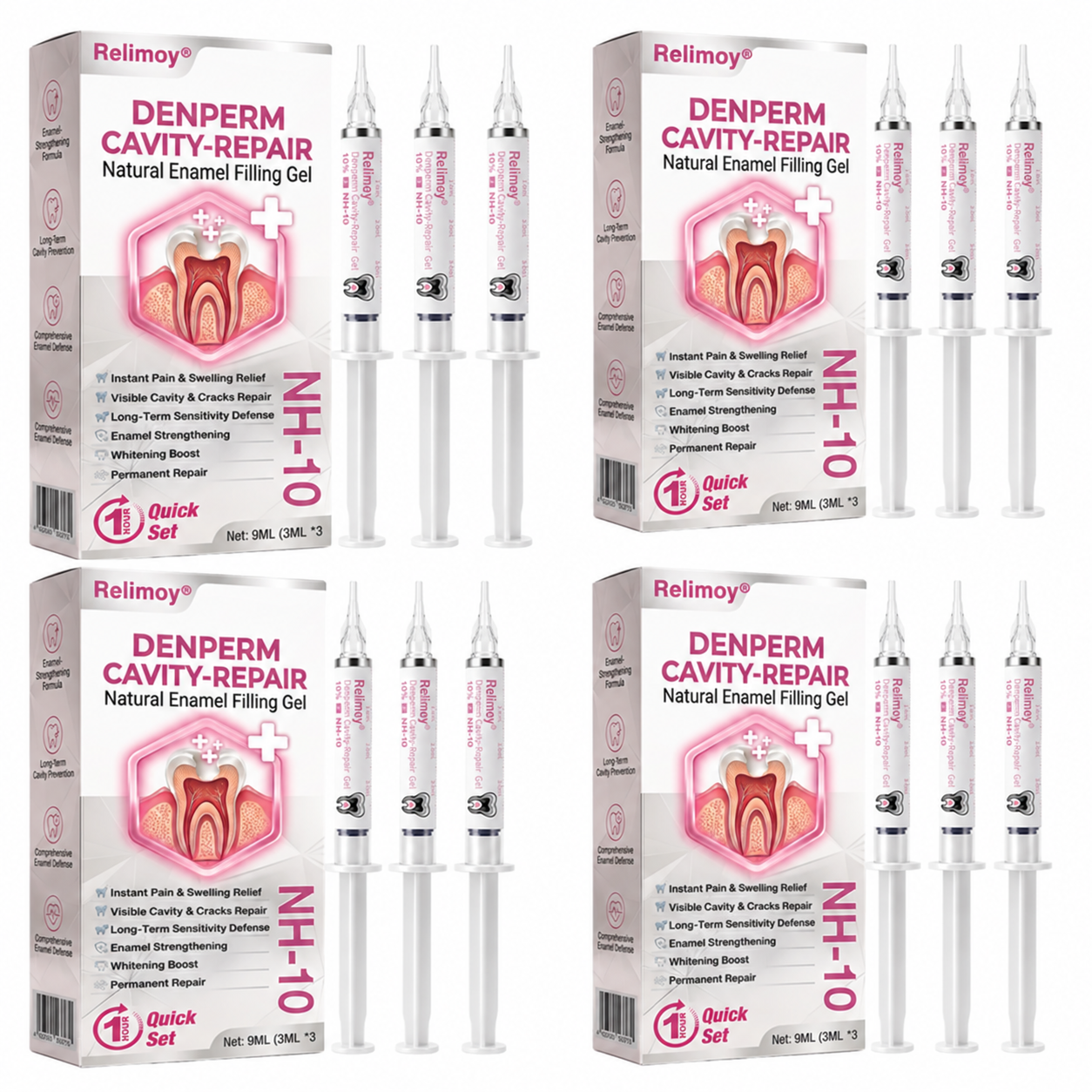 Relimoy® DenPerm Cavity-Repair Natural Enamel Filling Gel