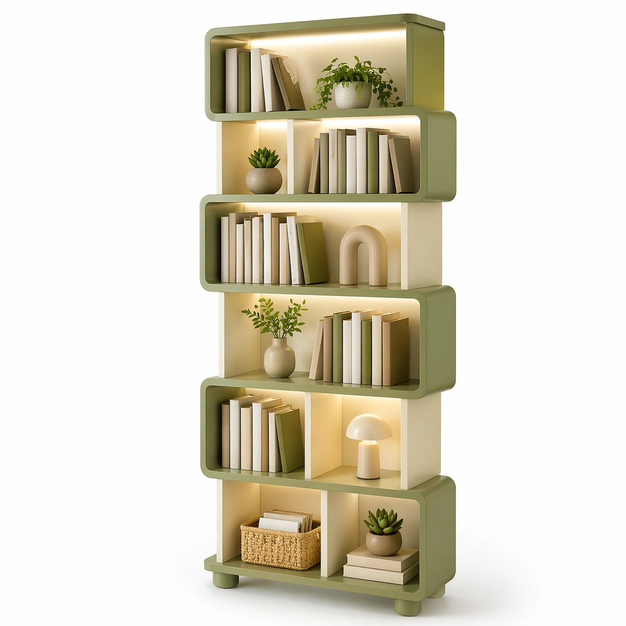 Regal modu??wy Olive Frame LED