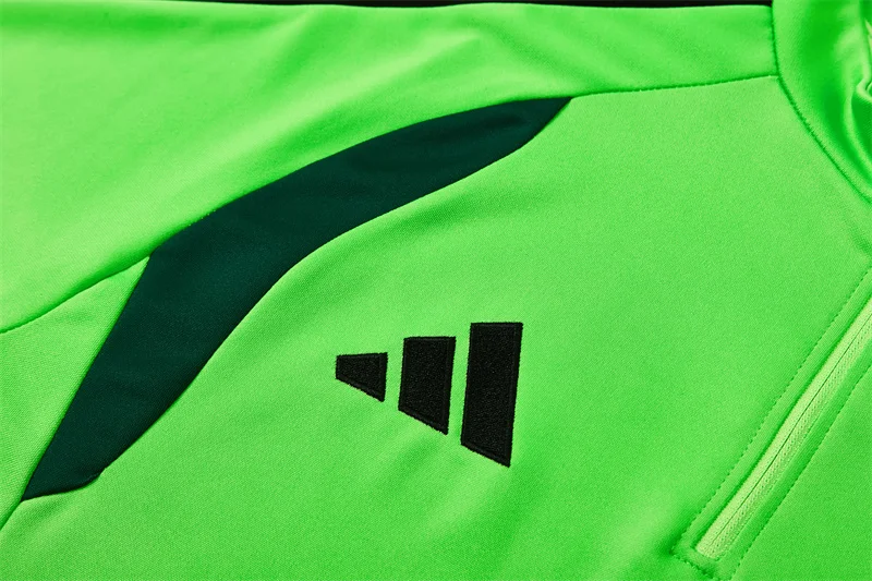 Mexico 26-27 1/4 Zip Tracksuit Green Chandal