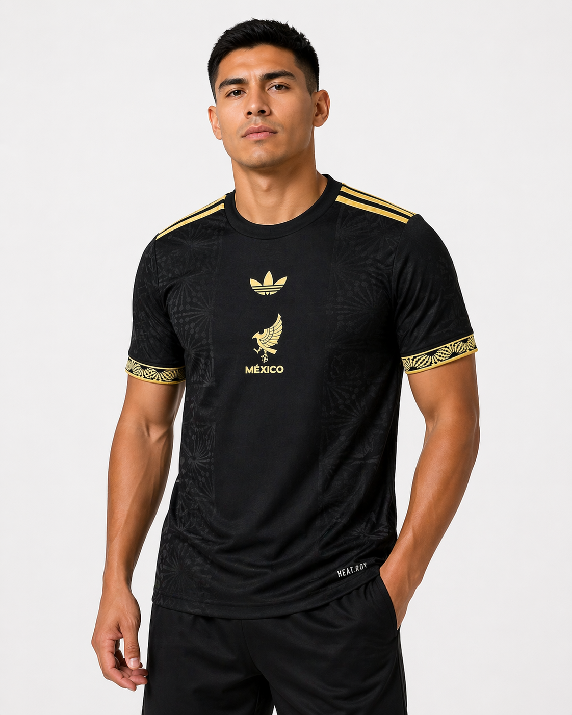 Mexico 2025/26 Gold- Black Shirt
