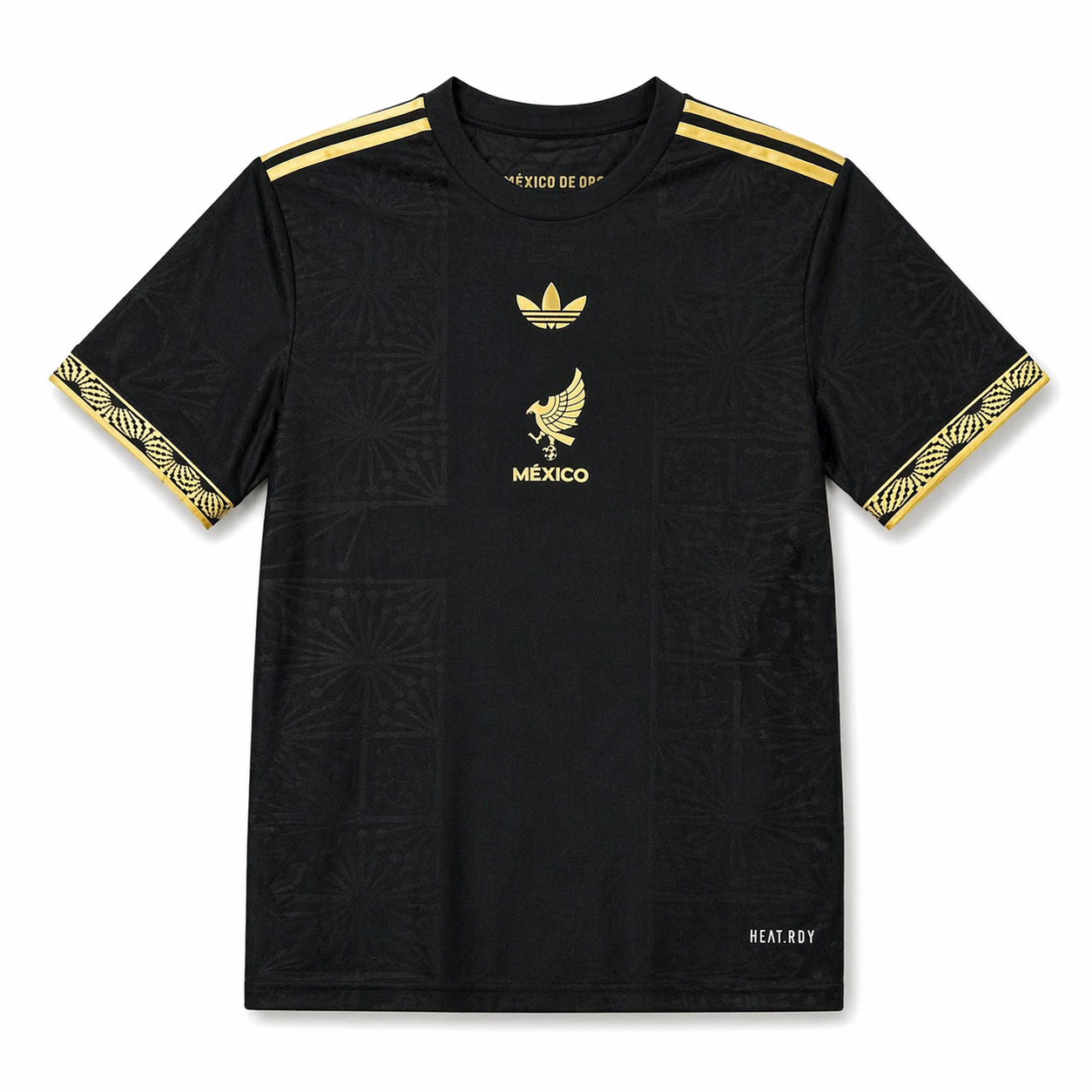 Mexico 2025/26 Gold- Black Shirt