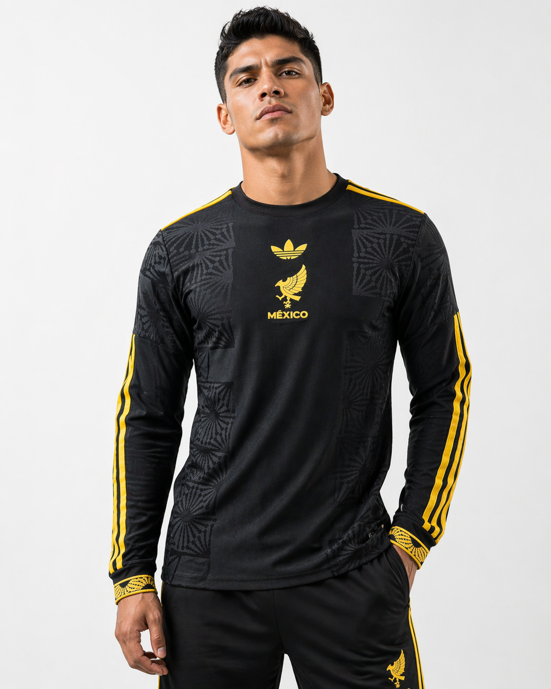 Mexico 2025-2026 Gold Cup Edition Long Sleeve Player version