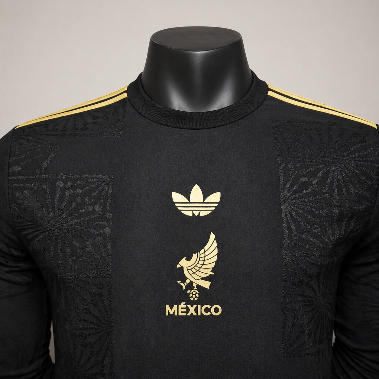 Mexico 2025-2026 Gold Cup Edition Long Sleeve Player version