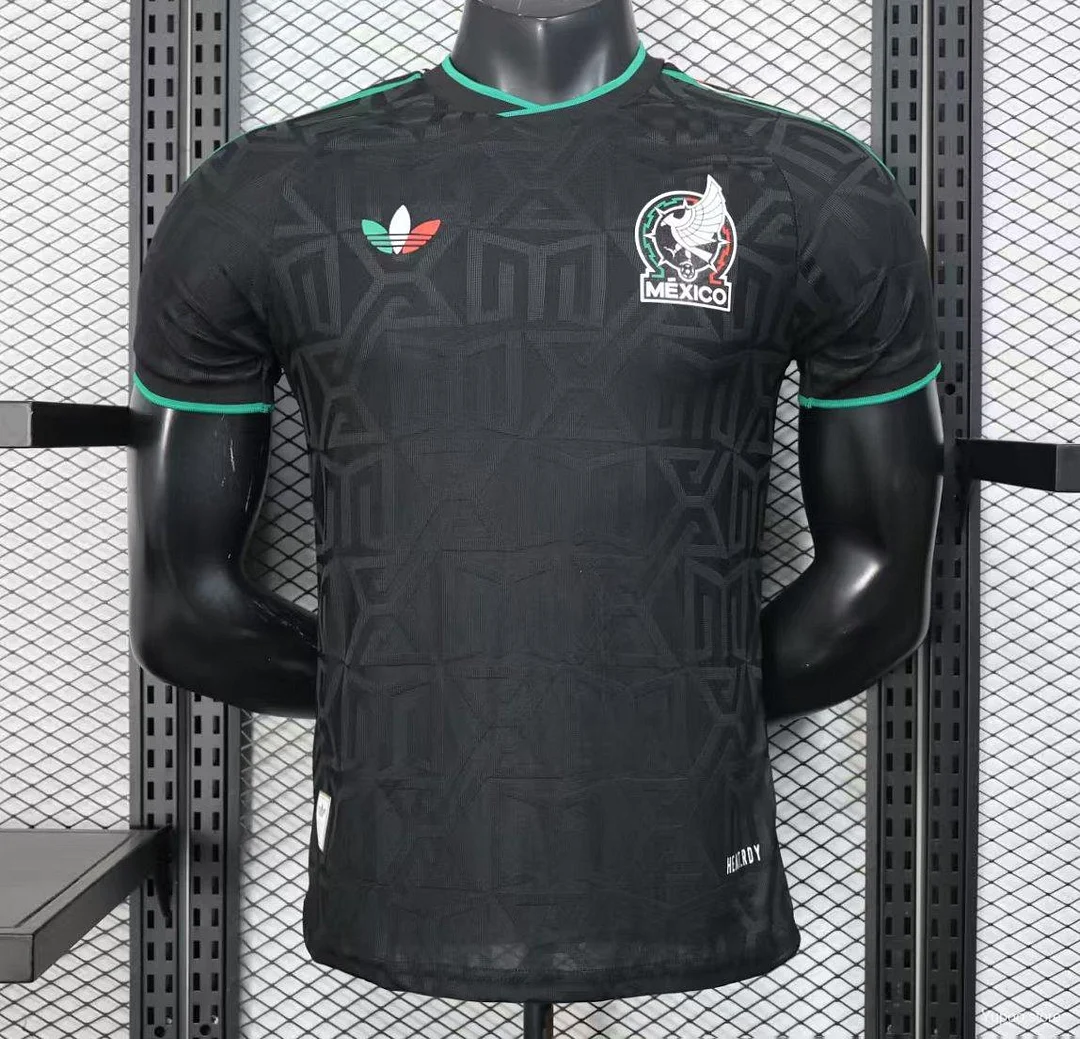 Mexico 2025 Black Pre-Match Shirt