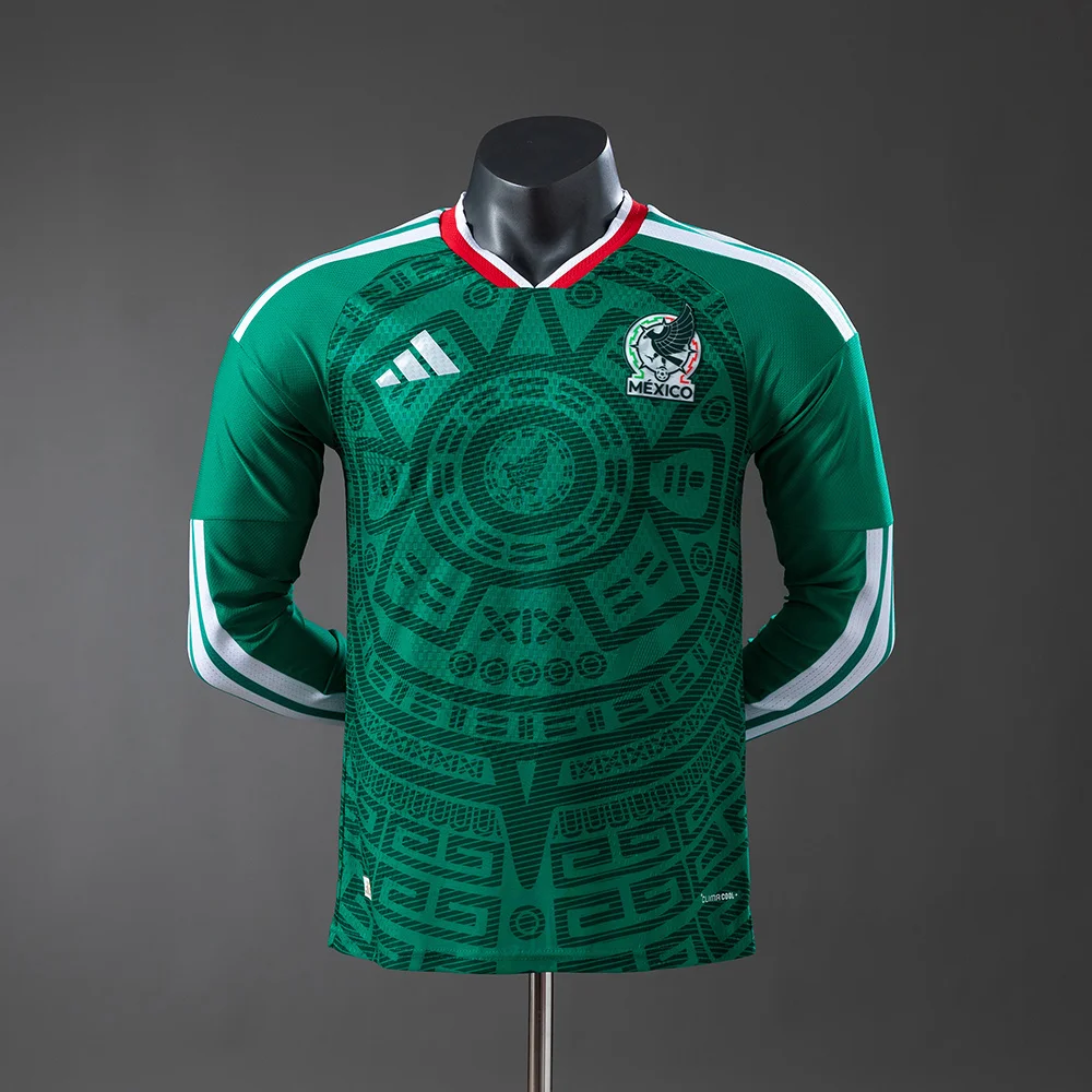 Mexico 2026 Home Long-Sleeve Player Version