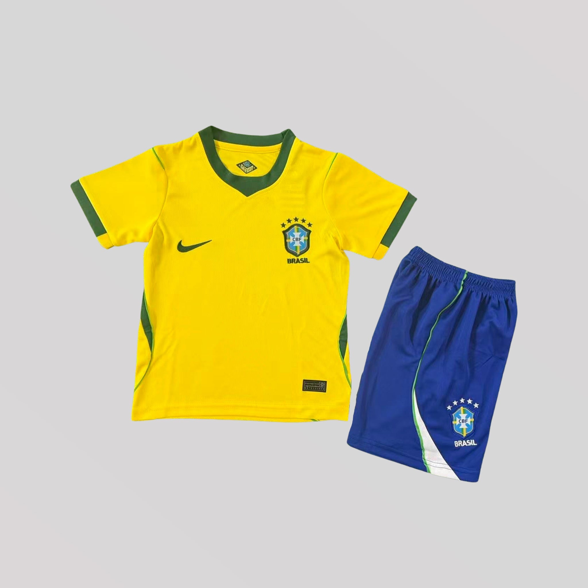 Brazil 2026 Home World Cup Kids Size Kit
